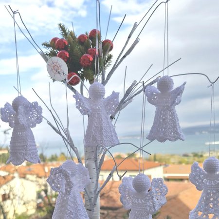 Kvačkani angelčki za različne priložnosti ... lahko tudi v barvah po vaši želji