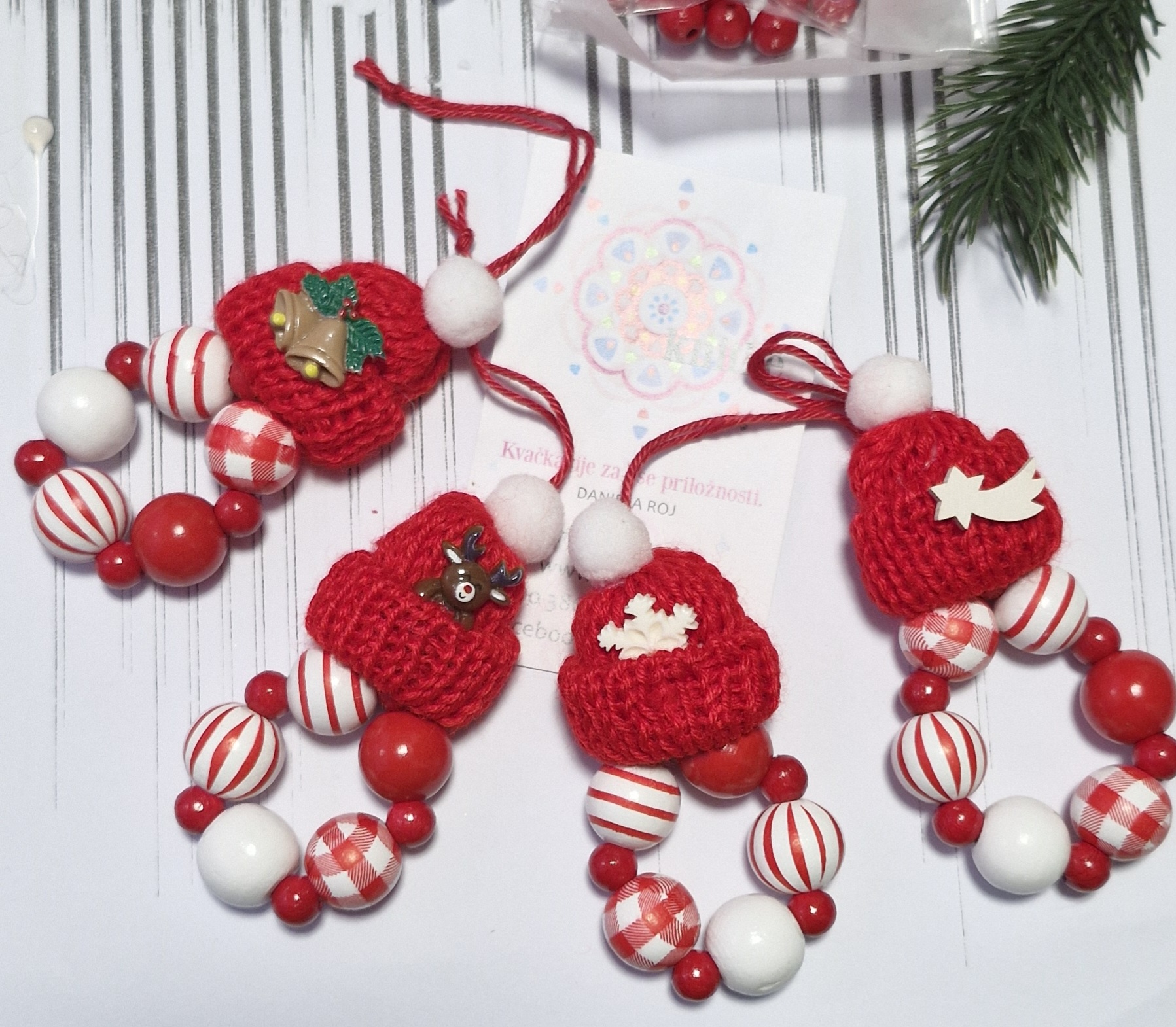 novoletna dekoracija - venčki - Image 3