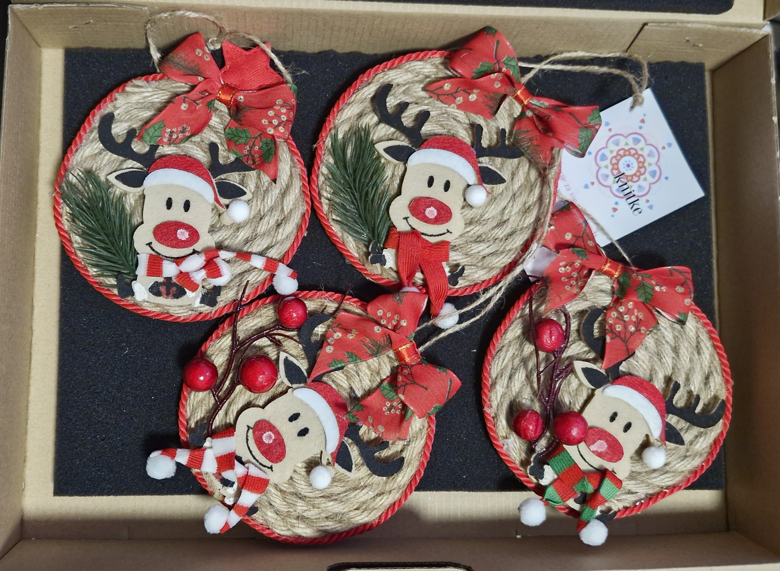 novoletna dekoracija - venčki