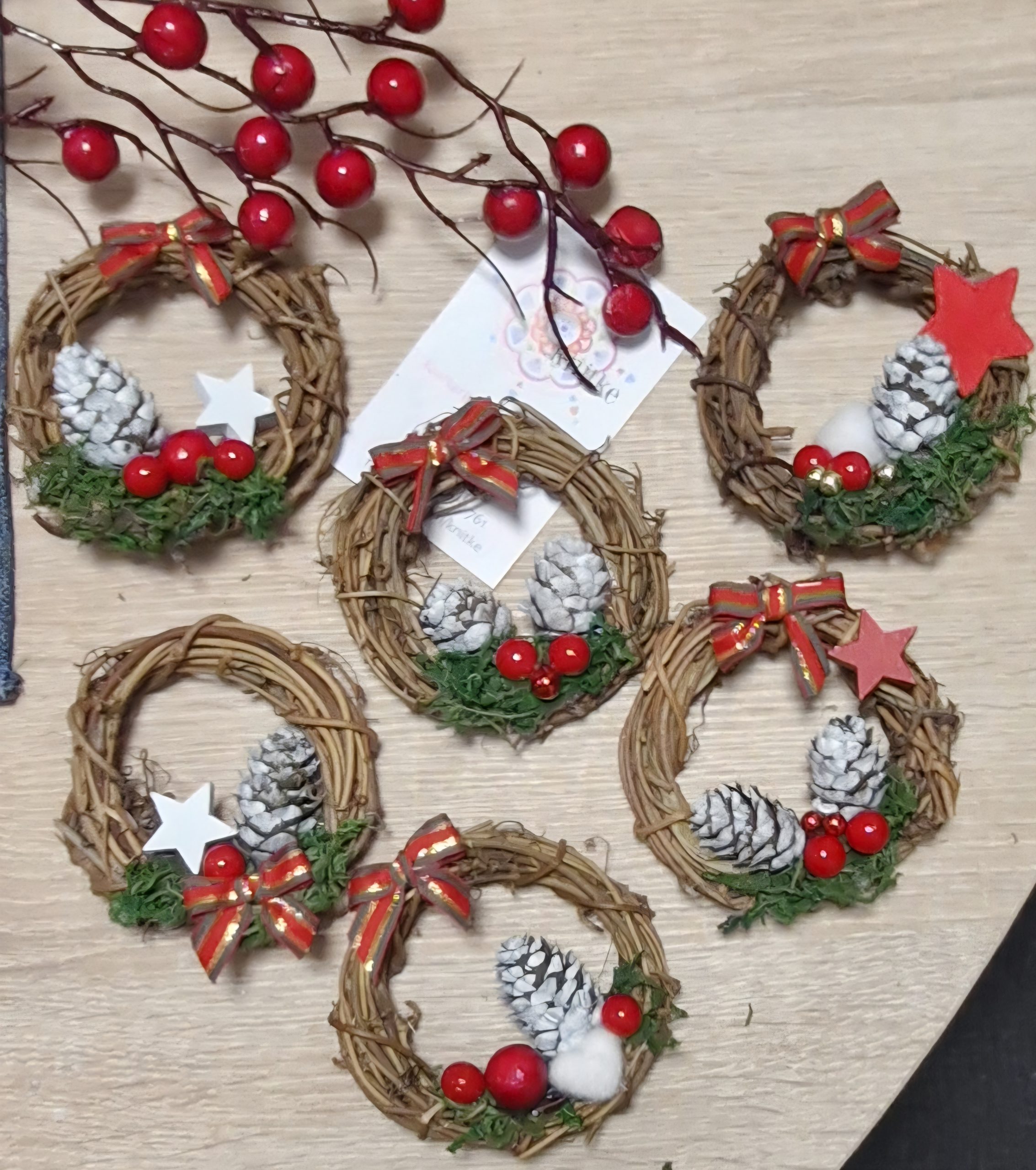 novoletna dekoracija - venčki - Image 2